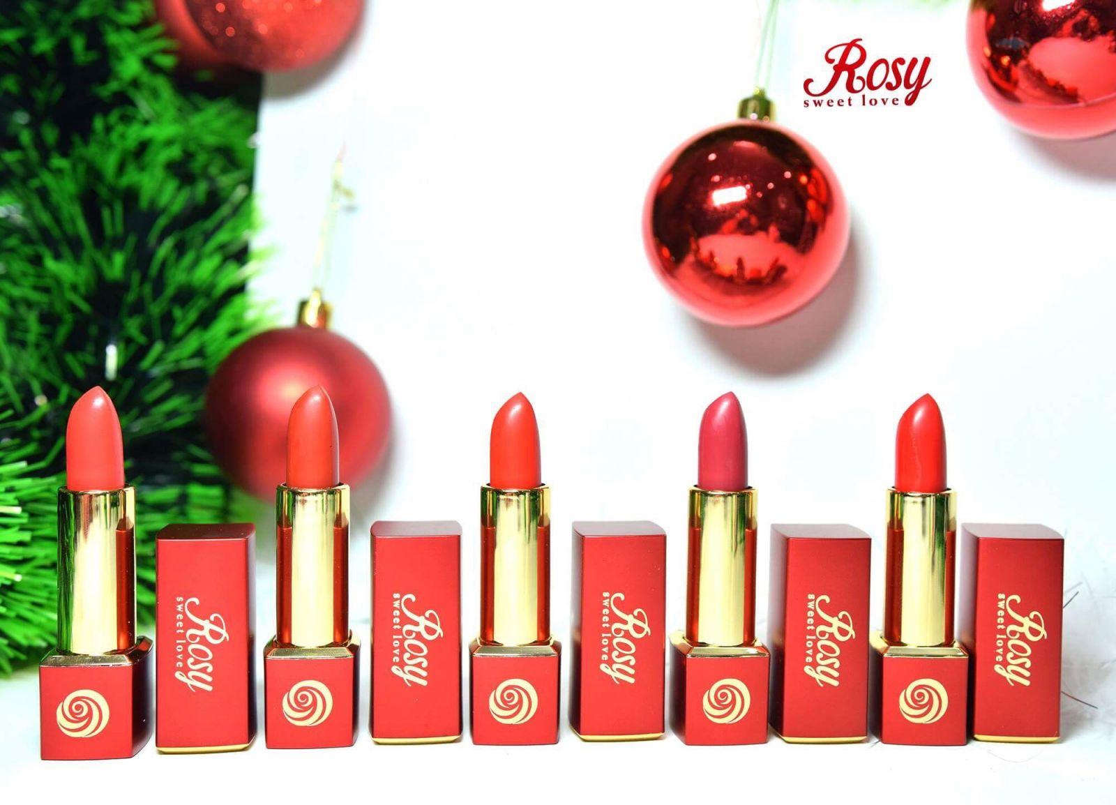 Son thỏi rosy màu hồng sen -- sản phẩm hot 2019