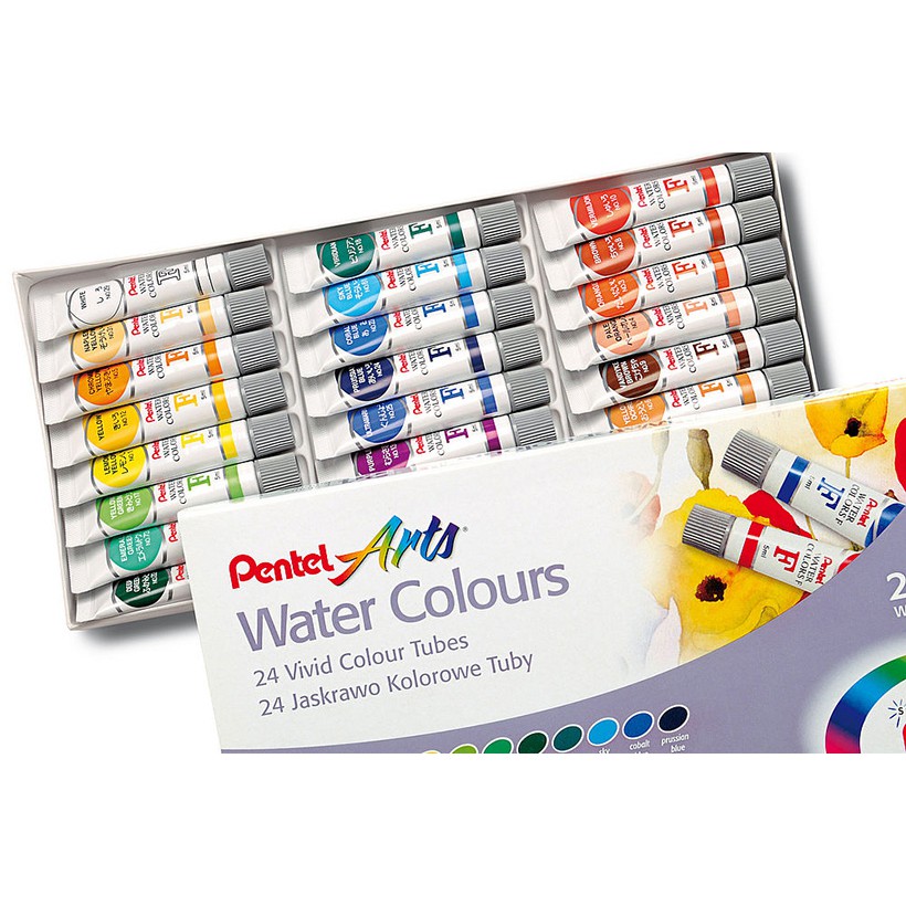 Màu nước Pentel dạng tuýp 5ml