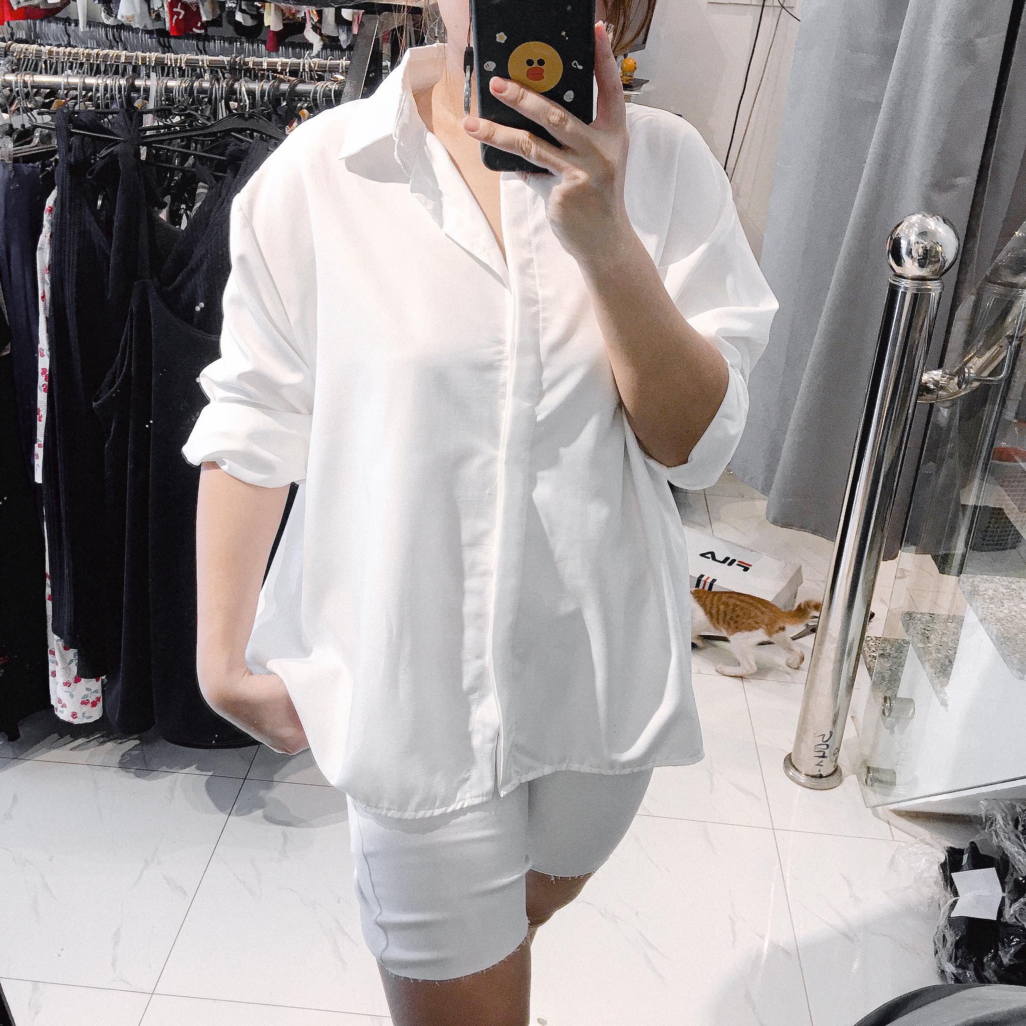 ÁO SƠ MI NỮ TRẮNG CỠ LỚN BIG SIZE - ÁO SƠ MI TRẮNG  SIZE LỚN VÒNG 1 - 120cm - ÁO SƠ MI TRẮNG NỮ NGOẠI CỠ DÀNH CHO NGƯỜI MẬP BÉO - ÁO SƠ MI NỮ TRẮNG BIG SIZE ĐI LÀM ĐI HỌC - MŨM MĨM HOUSE BIG SIZE 60KG ĐẾN 150KG - BJTY SHOP BIG SIZE