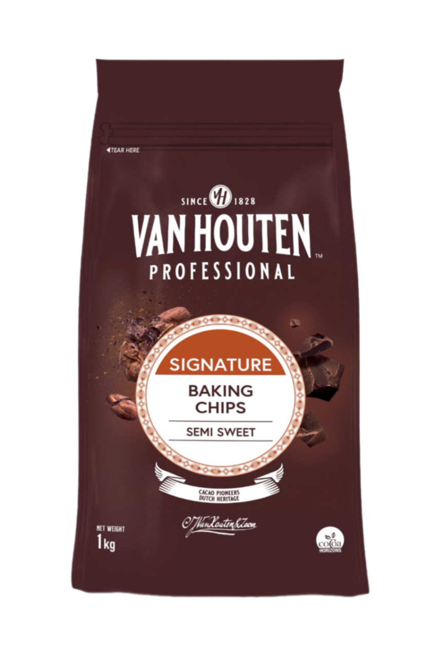 Socola chip hạt Van Houten - Túi 1kg - Khách đặt hỏa tốc tránh chảy socola