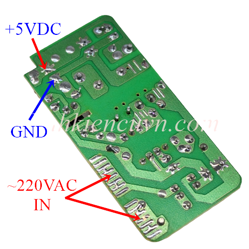 Module nguồn không vỏ 5V 2.5A