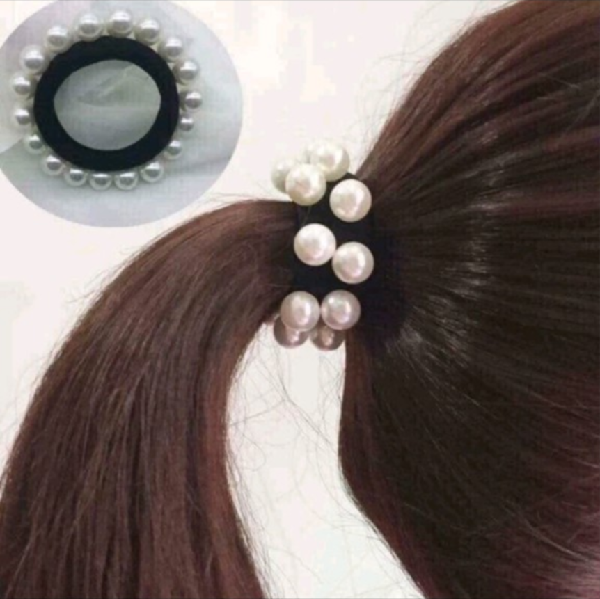 Luxurious Beaded Hair Tie