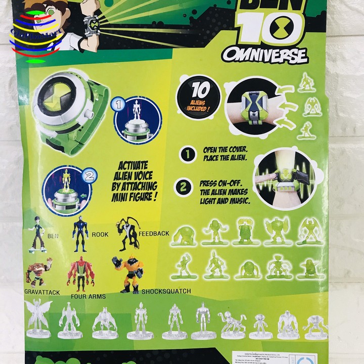 Vỉ Đồng Hồ Ben 10 - Đồ Chơi Bé Trai