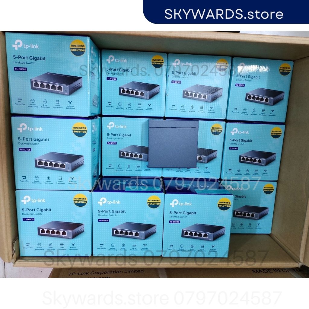 Switch 5 port gigabit TP-Link TL-SG105 vỏ thép