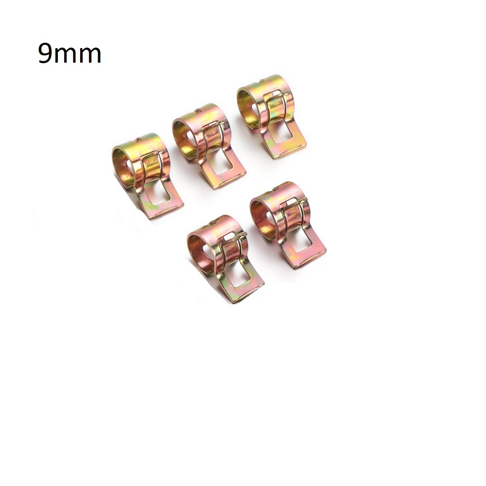 Set 5 vòng kẹp ống nhiên liệu, nước - kẹp lò xo kích cỡ 5/6/7/8/9mm