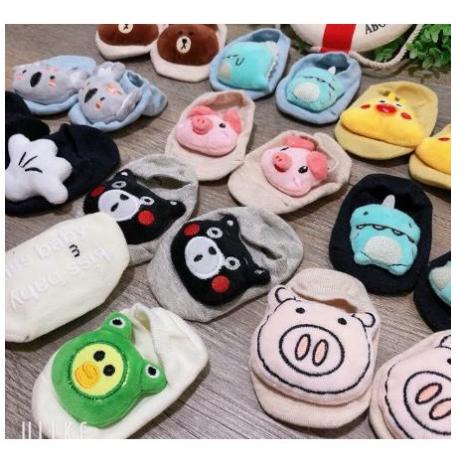 TẤT 4D SIÊU KUTE CHO BÉ SƠ SINH( BÉ TRAI/ BÉ GÁI)