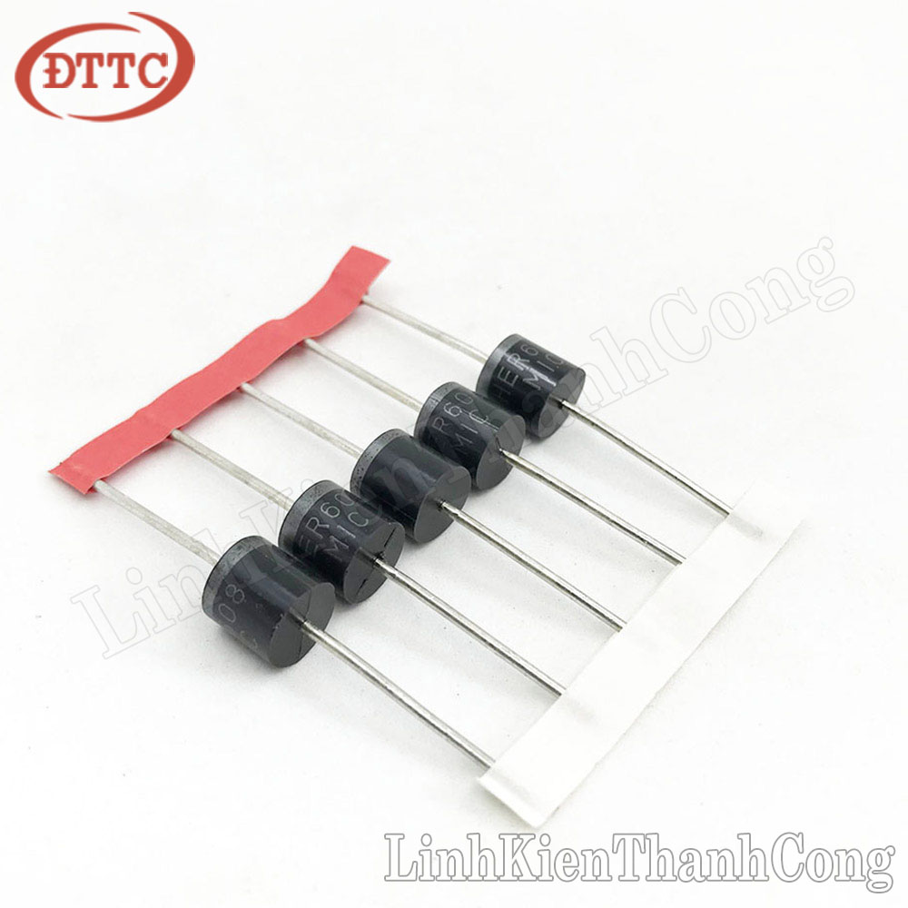 Diode Xung HER608 6A 1000V Loại Dây (Chính Hãng VISHAY) - Loại nhỏ