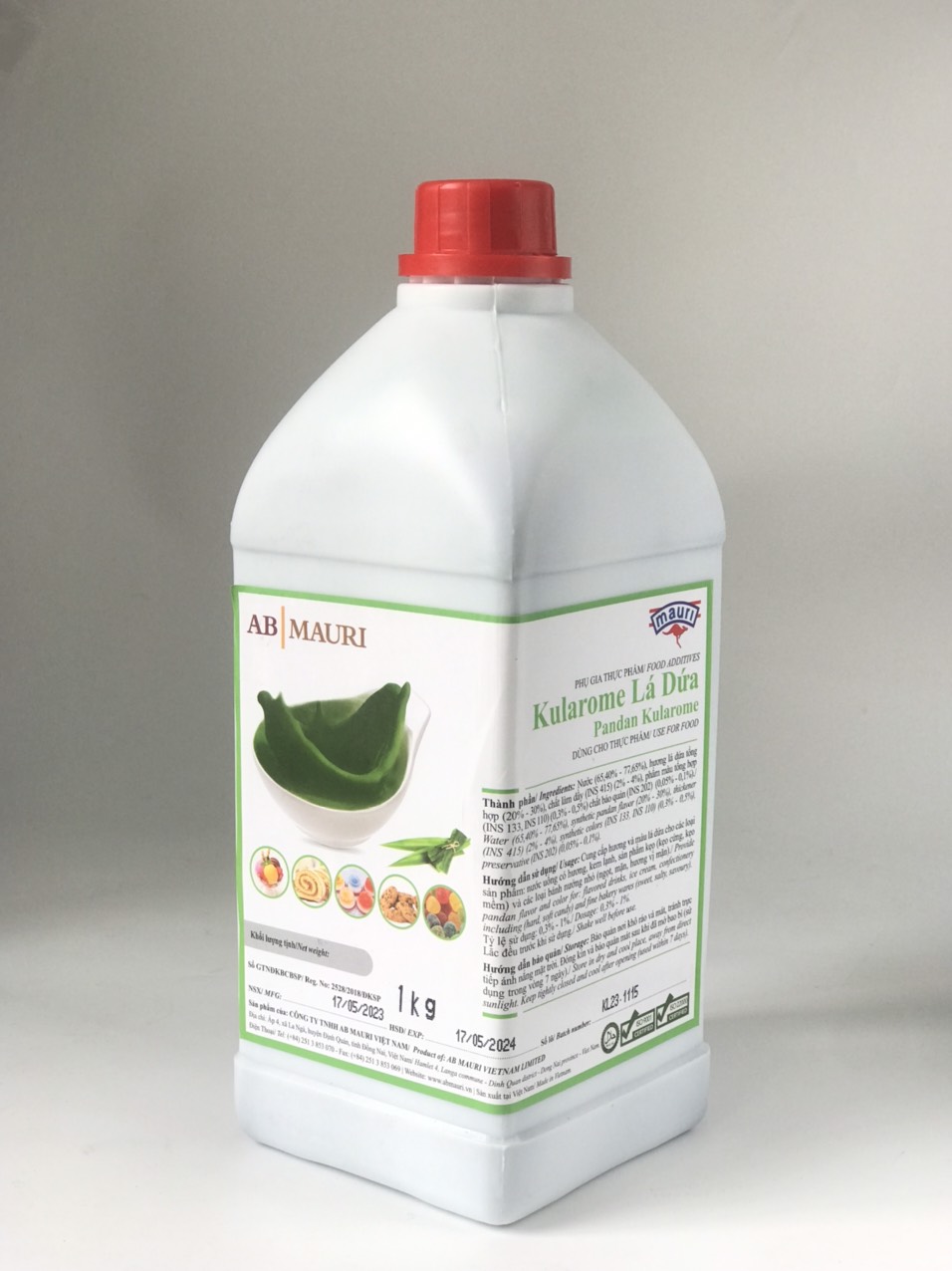 HƯƠNG LÁ DỨA MAURI 1 KG