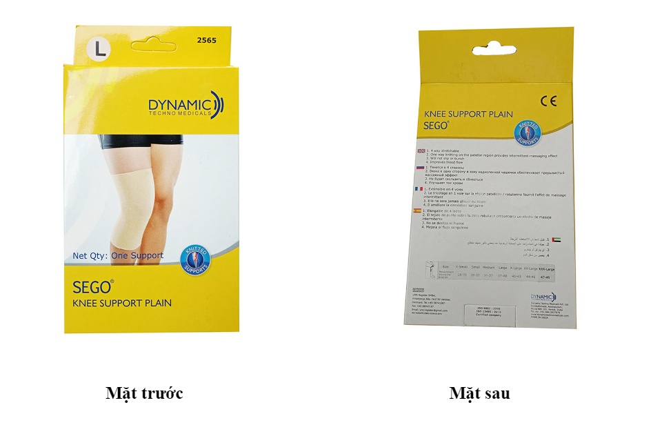 Đai hỗ trợ đầu gối Sego
