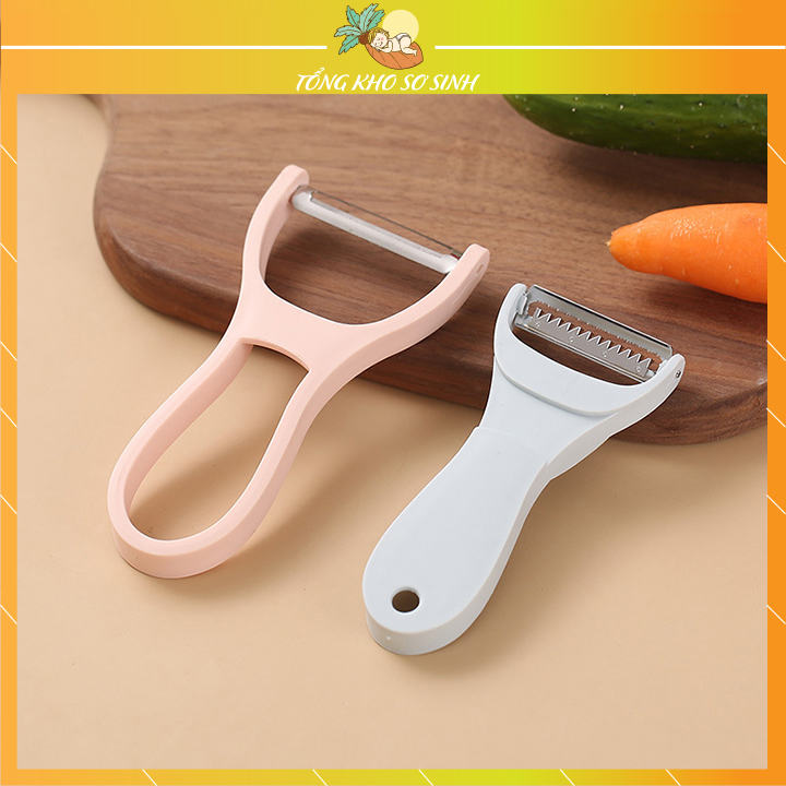 Combo 2 đồ nạo gọt rau củ, dụng cụ gọt hoa quả cầm tay đa năng thiết kế an toàn, tiện dụng, bào rau củ, dao bào rau củ, bộ gọt rau củ đa năng, nạo rau củ quả, đồ da dụng tiện trong nhà