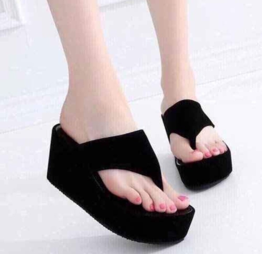 Dép kẹp đế xuồng nhung