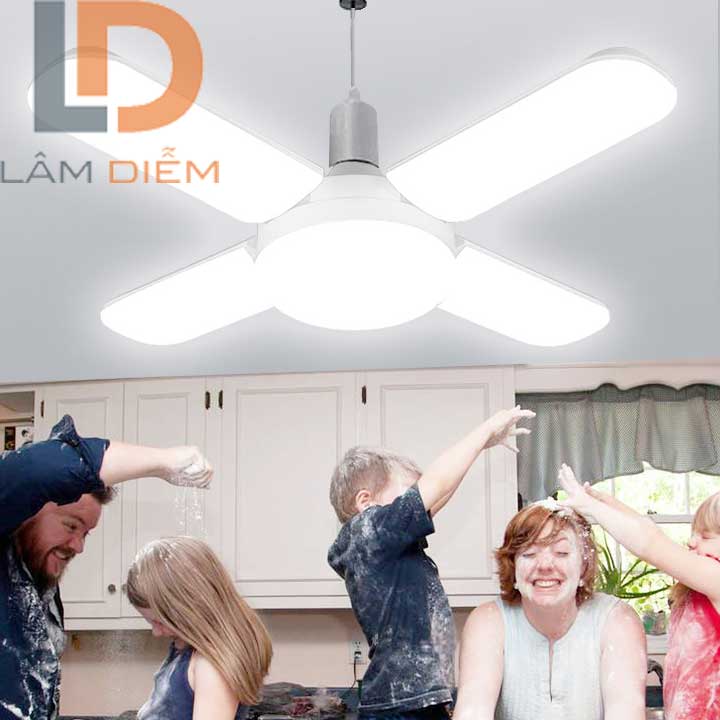 Bóng đèn led siêu sáng hình cánh quạt