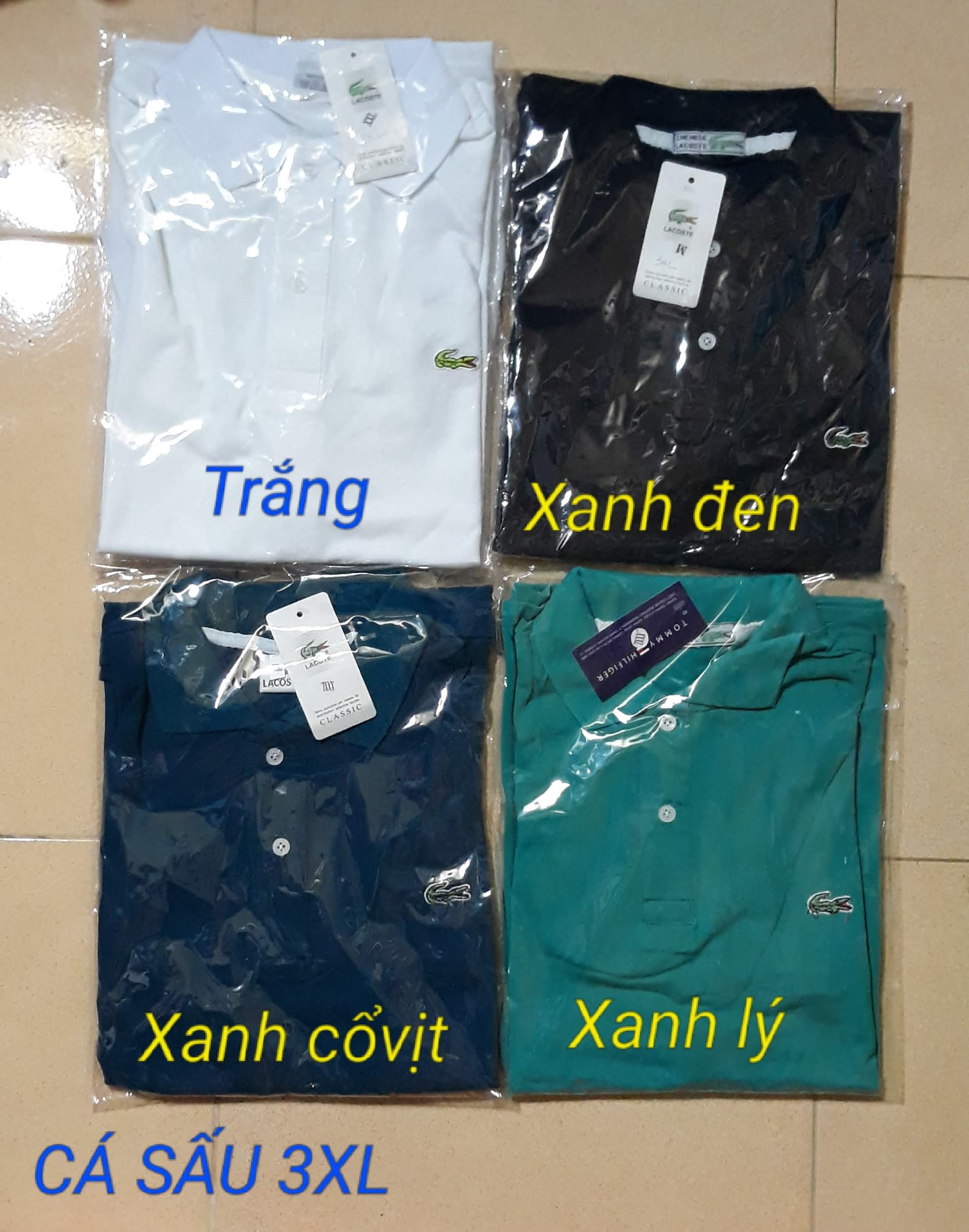Áo thun nam cá sấu