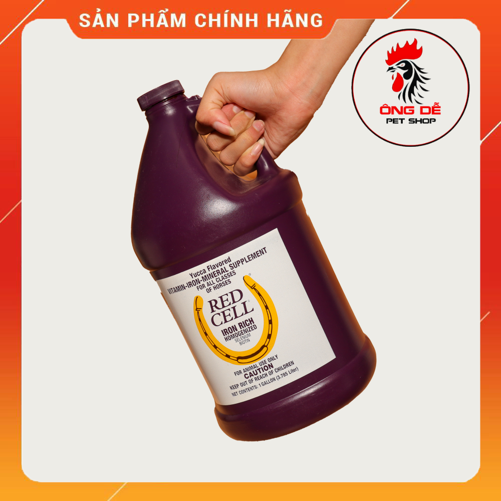 REDCELL dinh dưỡng cho gà đá CHAI 3.8 LÍT