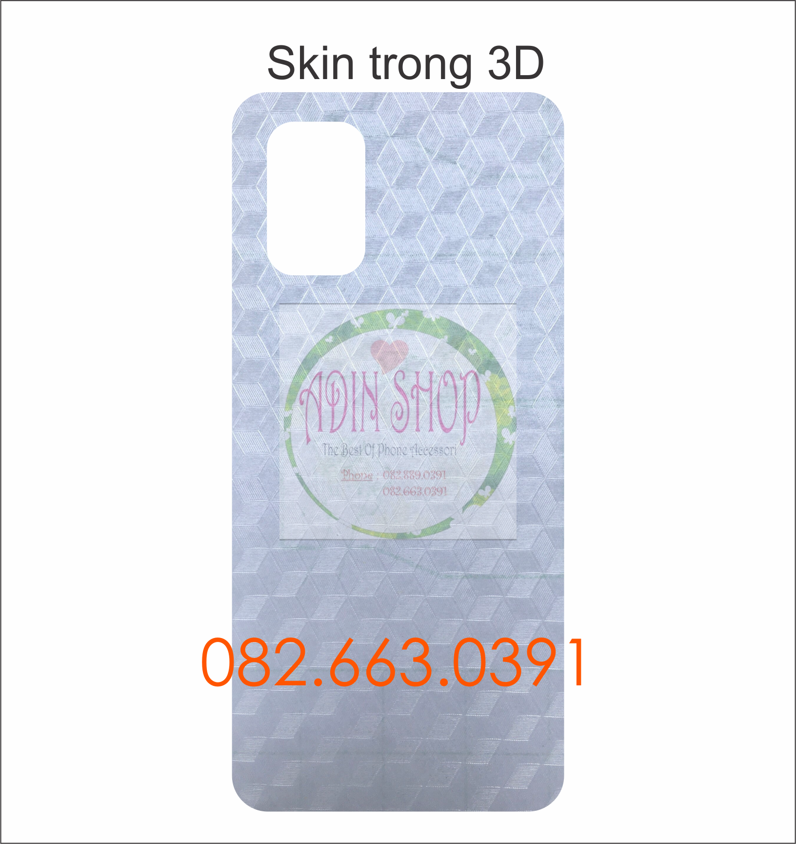 Miếng dán mặt lưng skin carbon Oneplus 8T