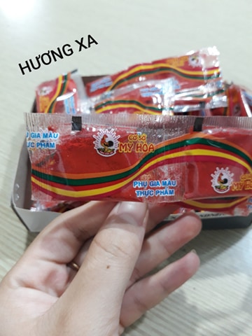 MÀU GẠCH TÔM - HỘP 100 GÓI-combo 2 hộp