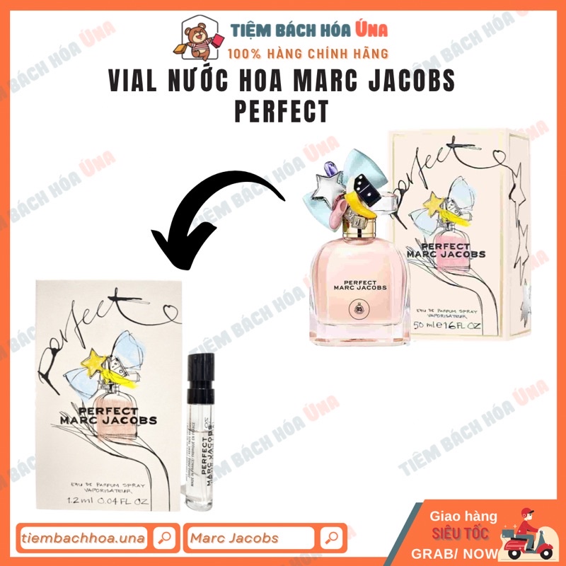 Vial, mẫu thử nước hoa Marc Jacobs minisize