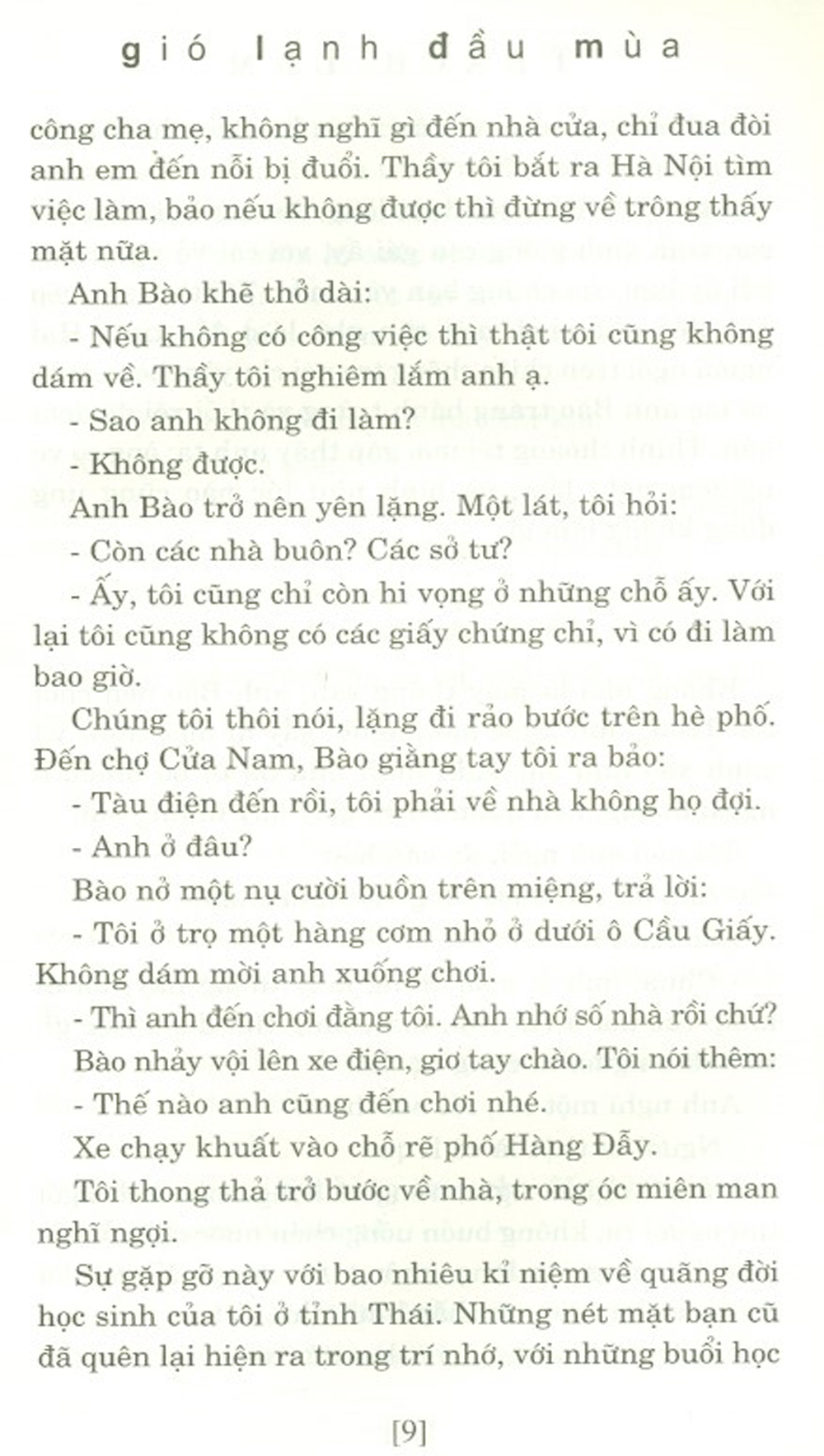 Gió Lạnh Đầu Mùa - Tập Truyện Ngắn