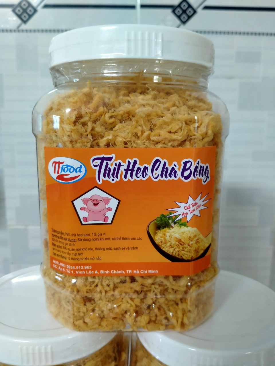 [HCM]500g chà bông heo