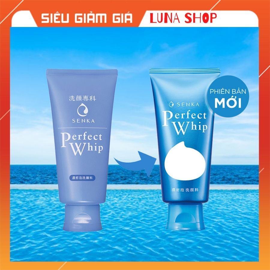 [MẪU MỚI] Sữa rửa mặt Shiseido Senka Perfect Whip