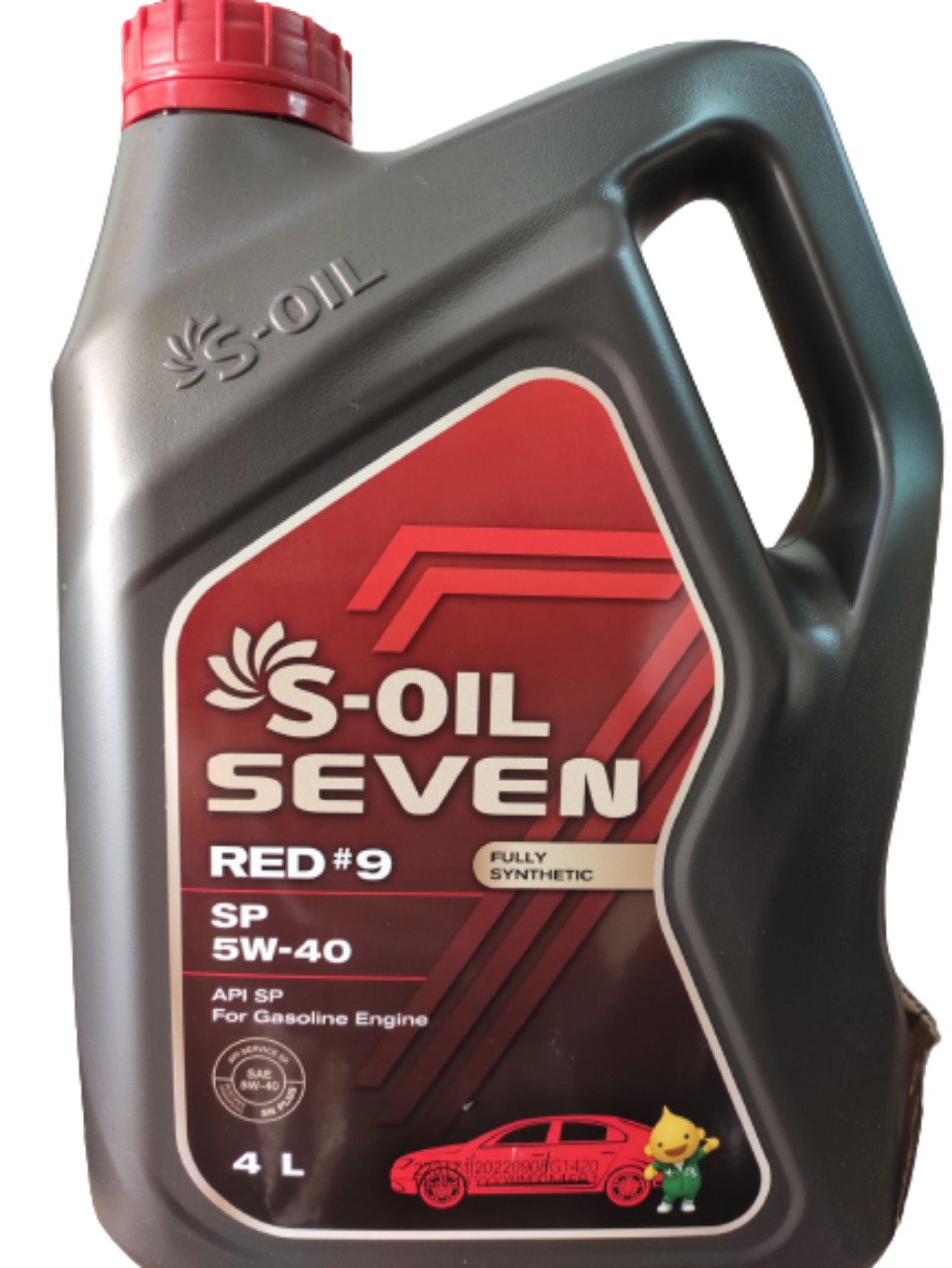 NHỚT S.OIL RED#9 API SP 5W40- TỔNG HỢP 100%