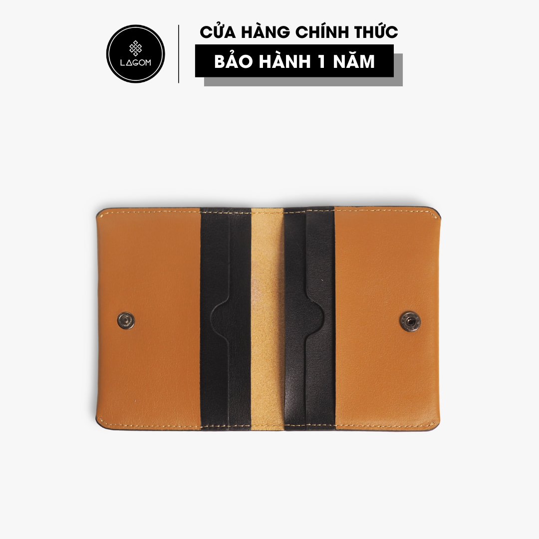 Ví mini đựng thẻ da thật LAGOM - Retro Cardholder