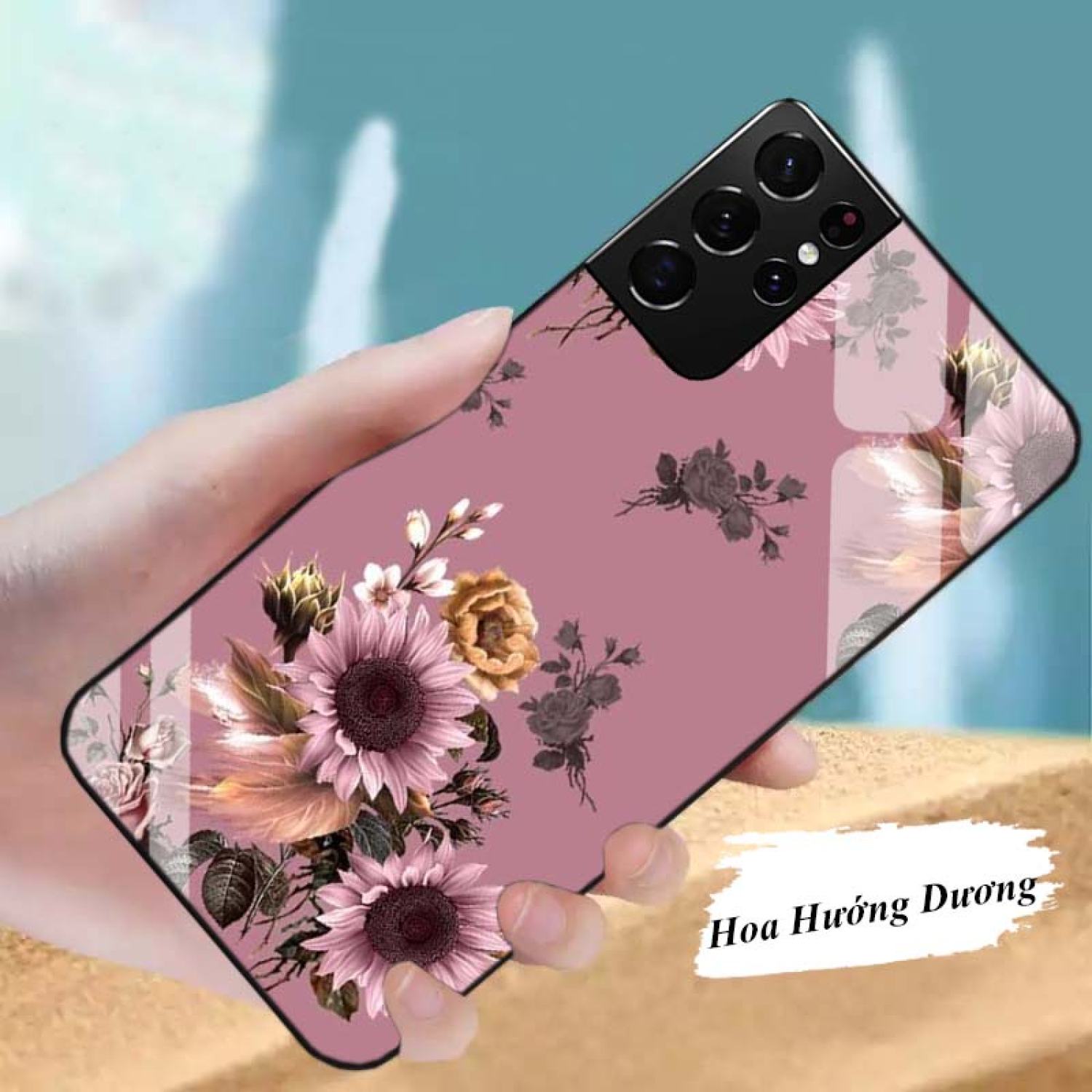 Ốp Samsung Galaxy S21 Ultra Lưng Kính Cường Lực Mới ƞhất