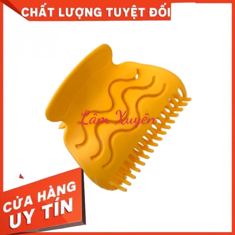 Kẹp cách nhiệt, kẹp vàng chịu nhiệt setting GIÁ RẺ dung cho uốn nóng, nhựa dẽo chịu nhiệt tốt, kẹp sát tóc khi uốn