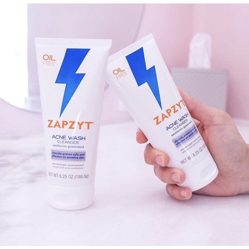 Sữa rửa mặt ngăn ngừa mụn Zapzyt Acne Wash