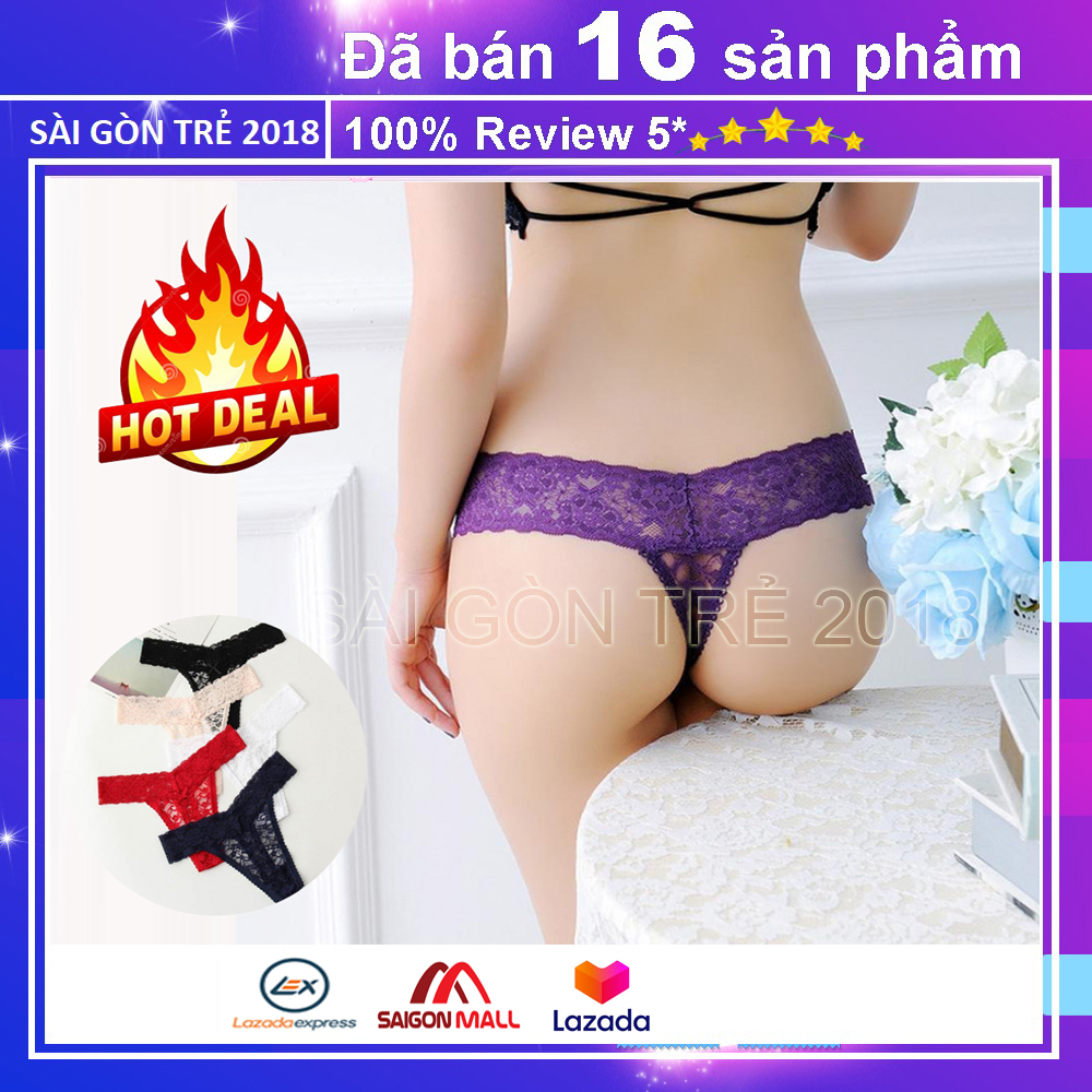 Set 05 Chip Sexy - Quần Lót Ren Lọt Khe Gợi Cảm 135N99