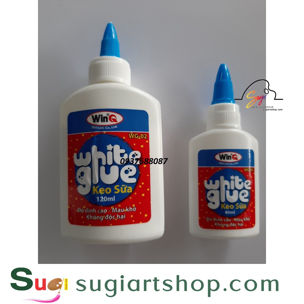 -Keo sữa Win, White glue-