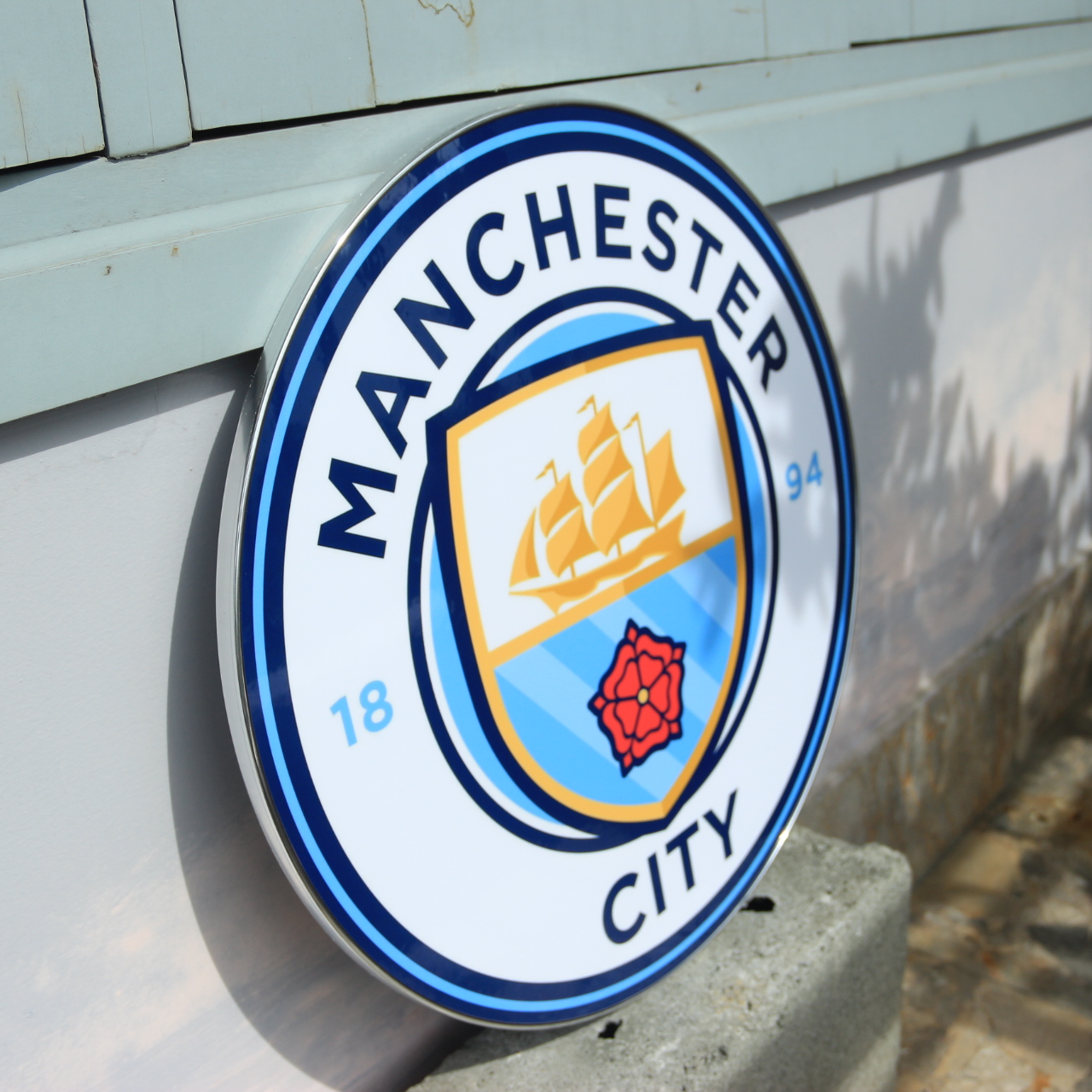 Tranh tường bóng đá Manchester City