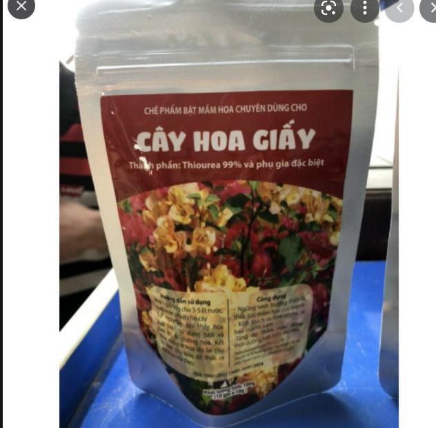 Chế phẩm bật mầm hoa chuyên dùng cho cây hoa giấy