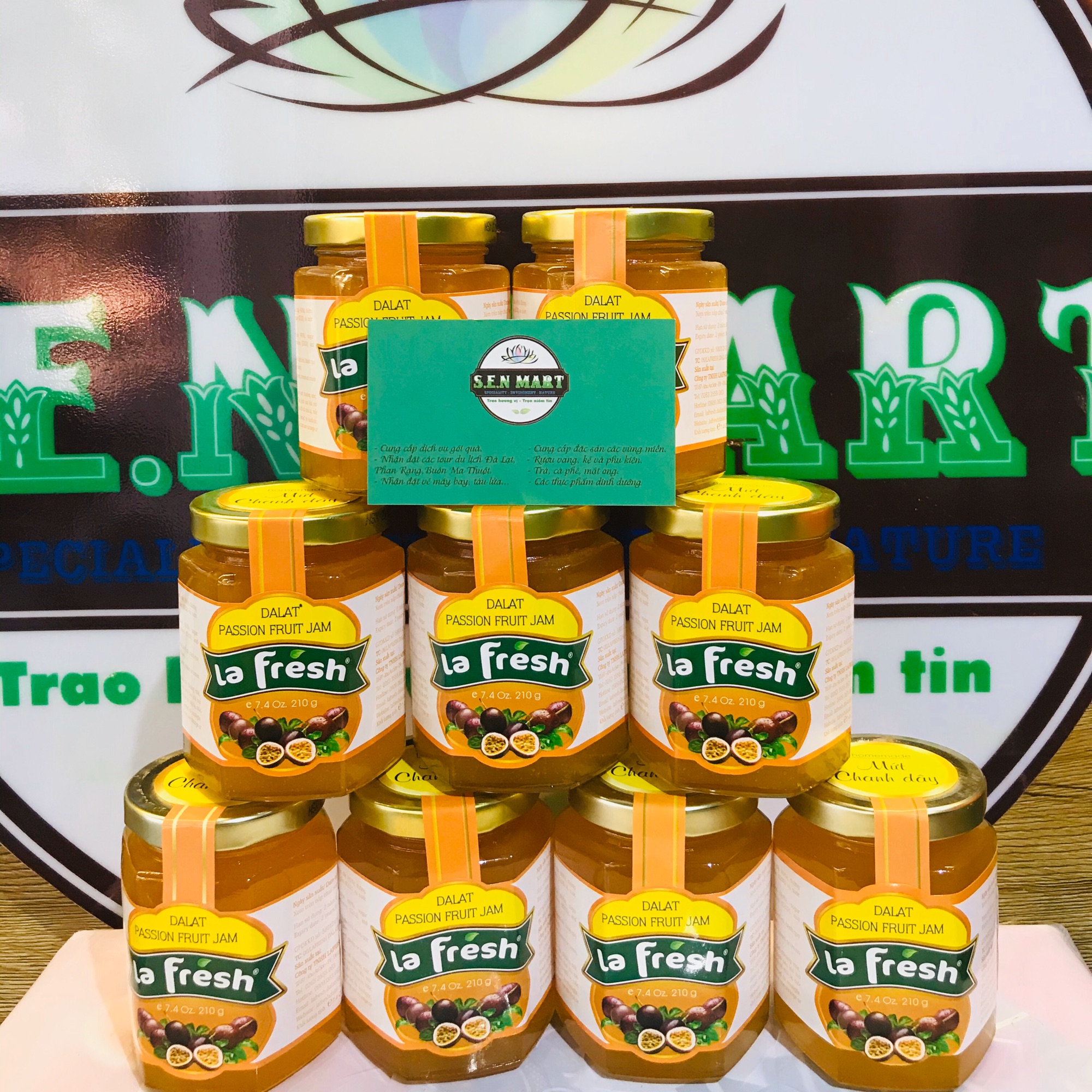 MỨT CHANH DÂY LAFRESH ĐÀ LẠT 210GR