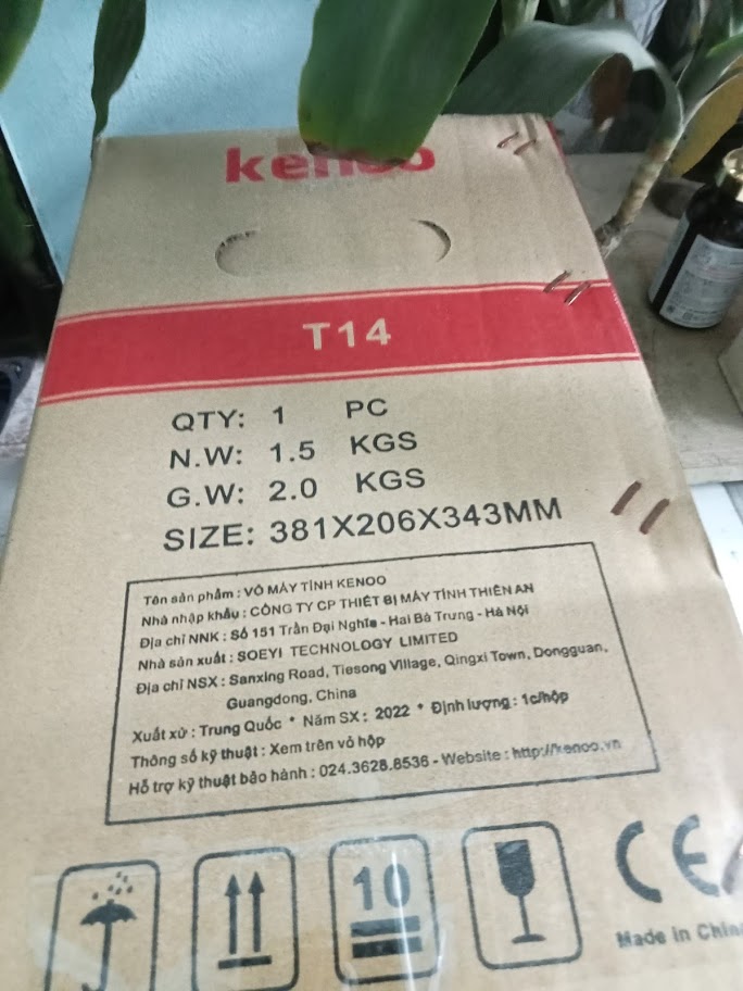 Vỏ case máy tính KENOO T14 - MATX