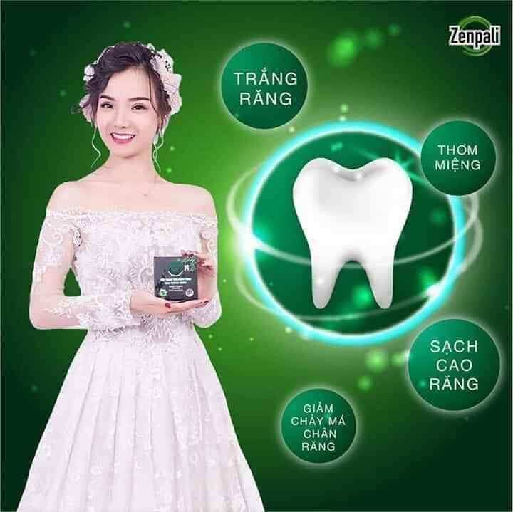 Bột Than Tre Hoạt Tính Zenpali Làm Trắng  Răng, Hết Hôi Miệng,Sau Lần Đầu  Sư Dụng