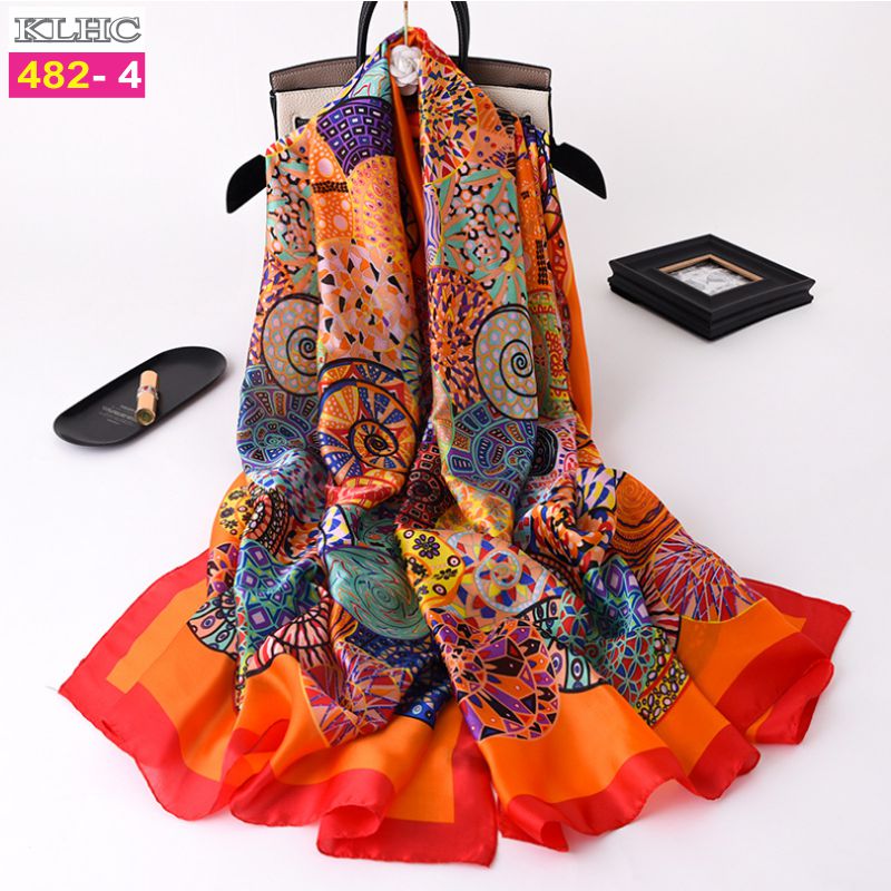 Khăn Choàng Lụa Thời Trang 1080 - Thế Giới Khăn Đẹp - Giá Sỉ