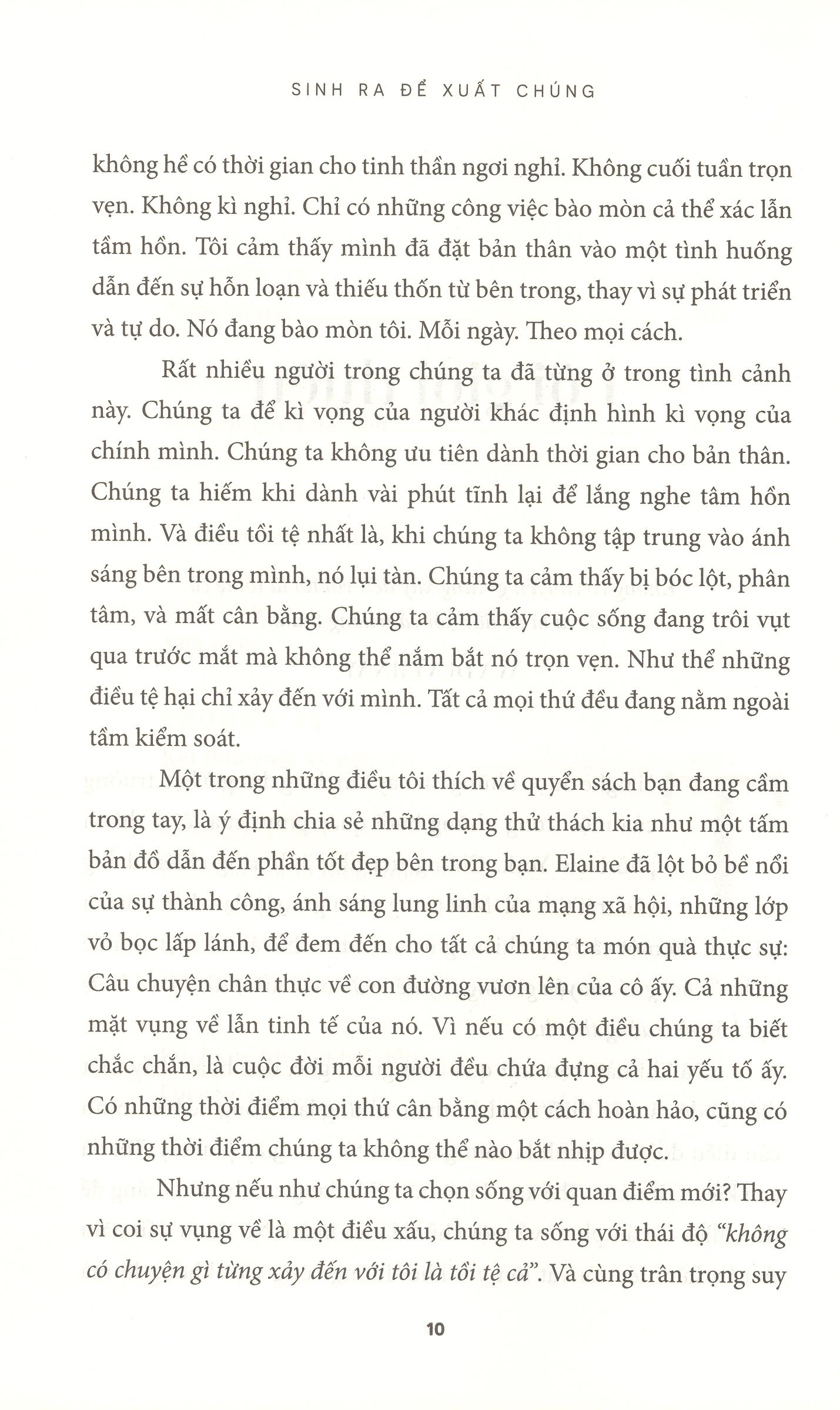 Sinh Ra Để Xuất Chúng