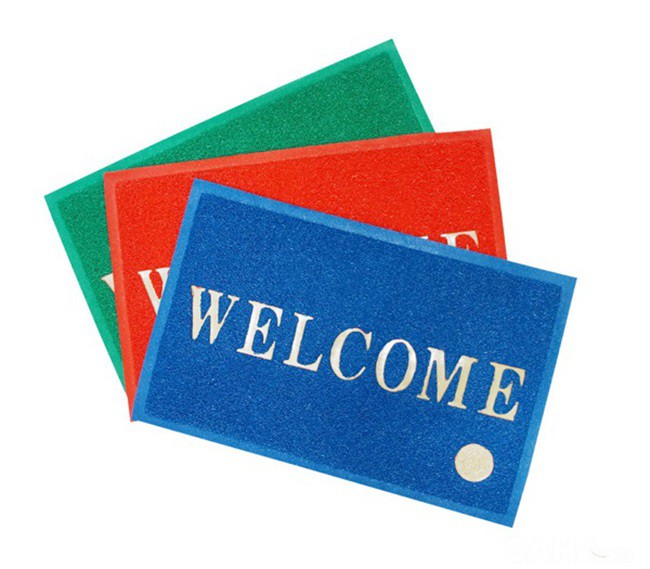 Thảm nhựa lau chân welcome 50 x 70cm