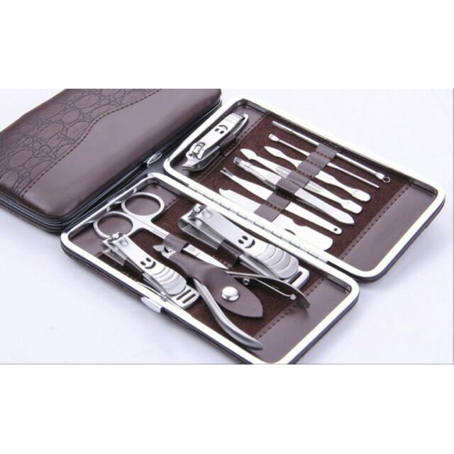 Bộ bấm móng tay,chan Hàn Quốc 12 món