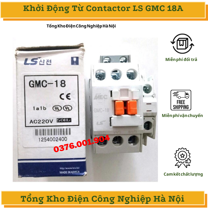Contactor - Khởi Động Từ LS GMC 18A