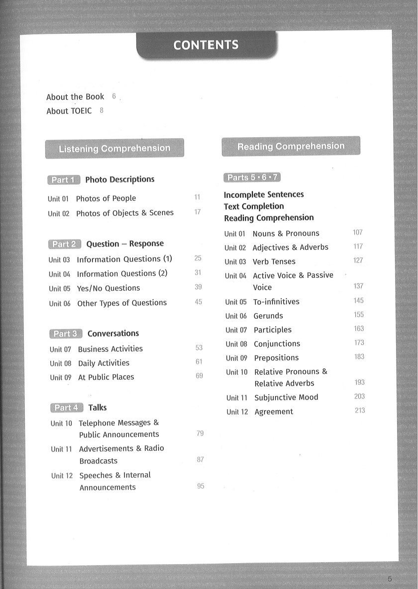 Sách TOEIC Preparation LC + RC Volume 1