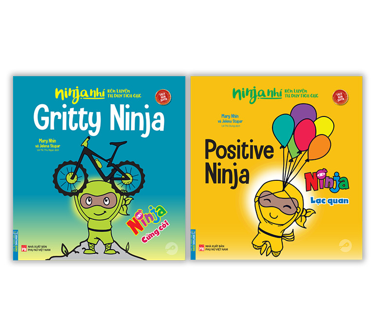 Sách-Combo 2c Ninja nhí-Ninja cứng cỏi & Ninja lạc quan