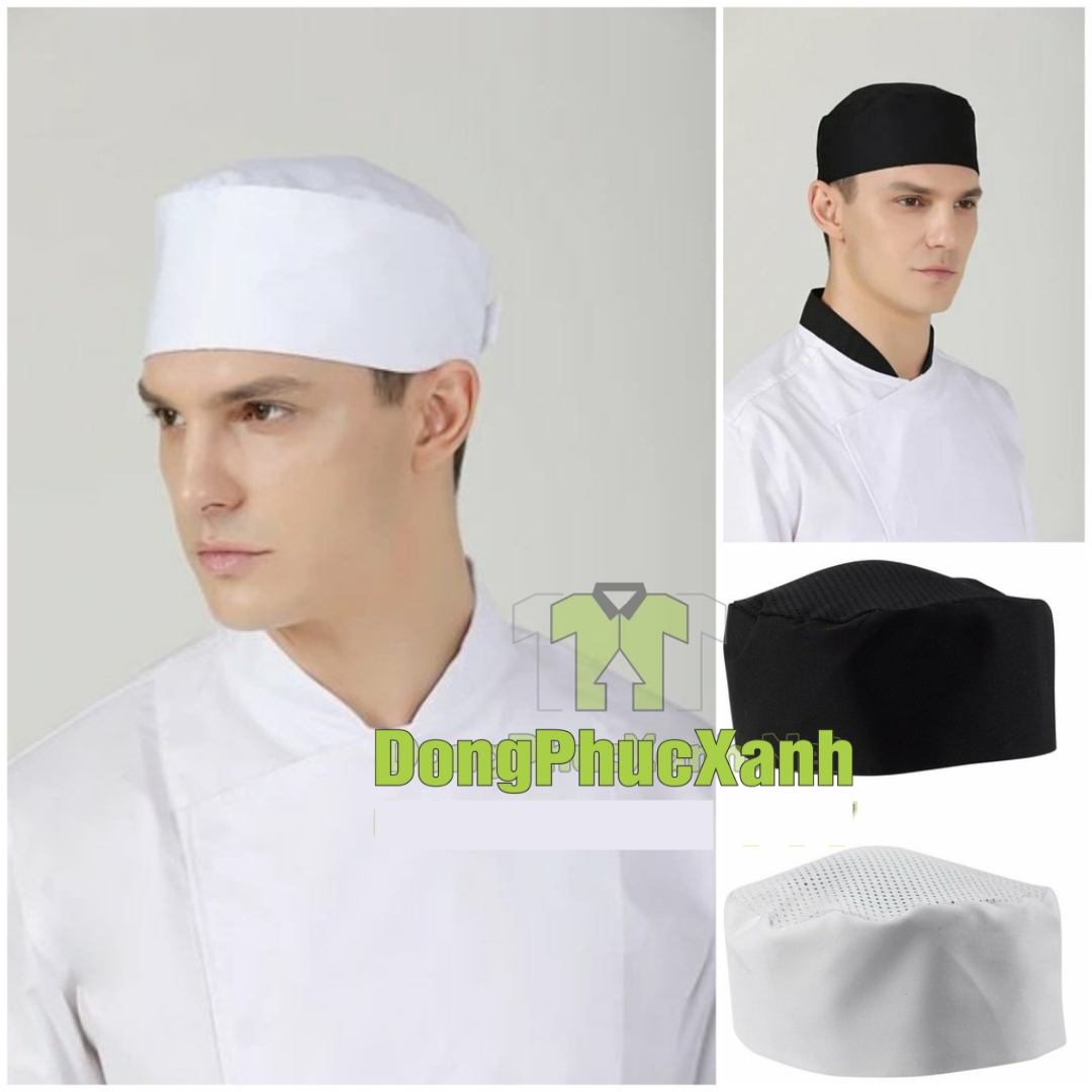 Mũ đầu bếp Nón đầu bếp Nón bếp phụ