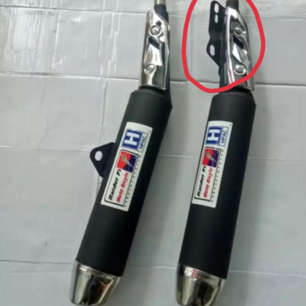 pô xe máy Wave móc sẵn kiểu Raider fi