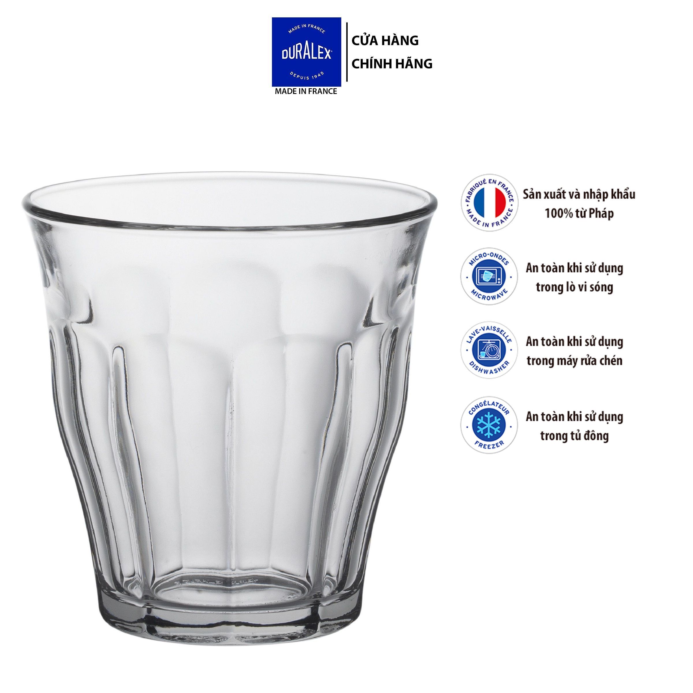 {Authentic} d1027a durflex-Picardie in clear 250ml French premium tempered glass