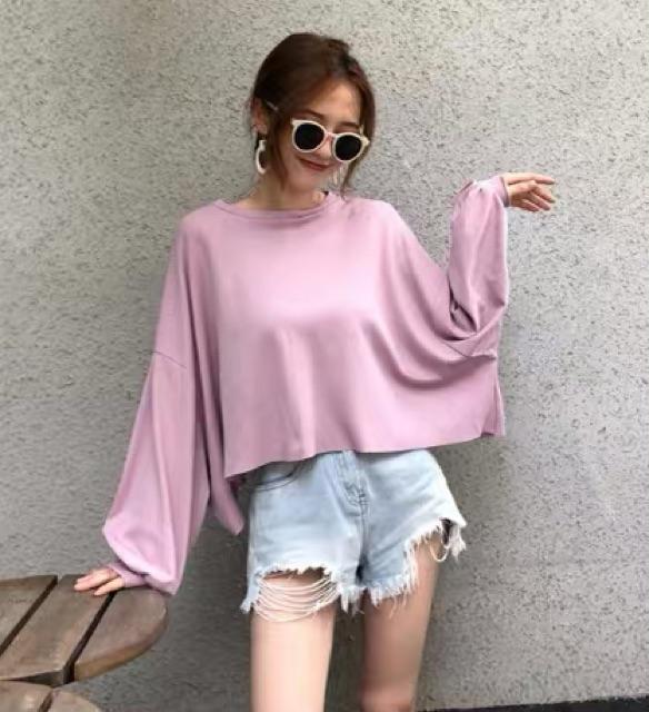Áo croptop tay to HDA0719