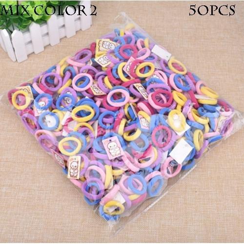 50 Chun Buộc Tóc Phối Nhiều Màu