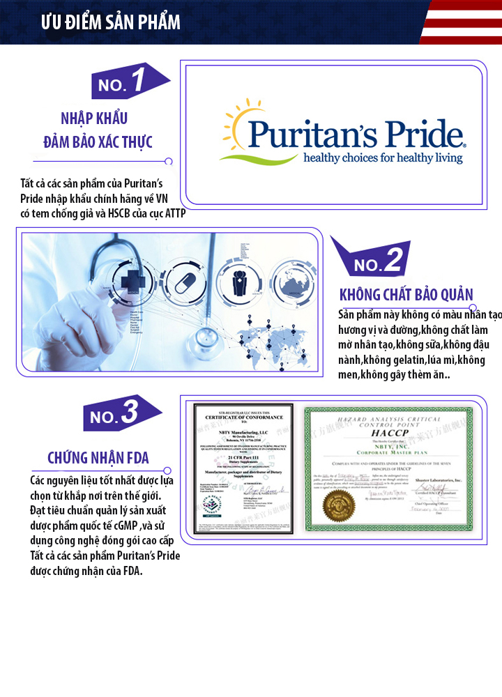 vitamin E-400IU Puritan's pride 100 viên