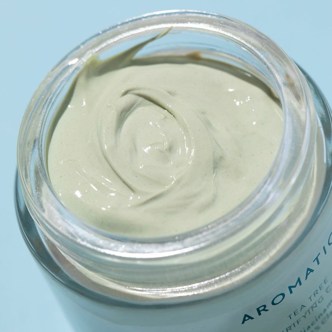 [Nhacuabeautyholic] Mặt nạ đất sét AROMATICA TEA TREE PORE PURIFYING CLAY MASK